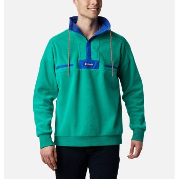 Columbia Muške Jakne - Powder Keg Fleece Tirkizne Zelene Plave | CAWN-46395